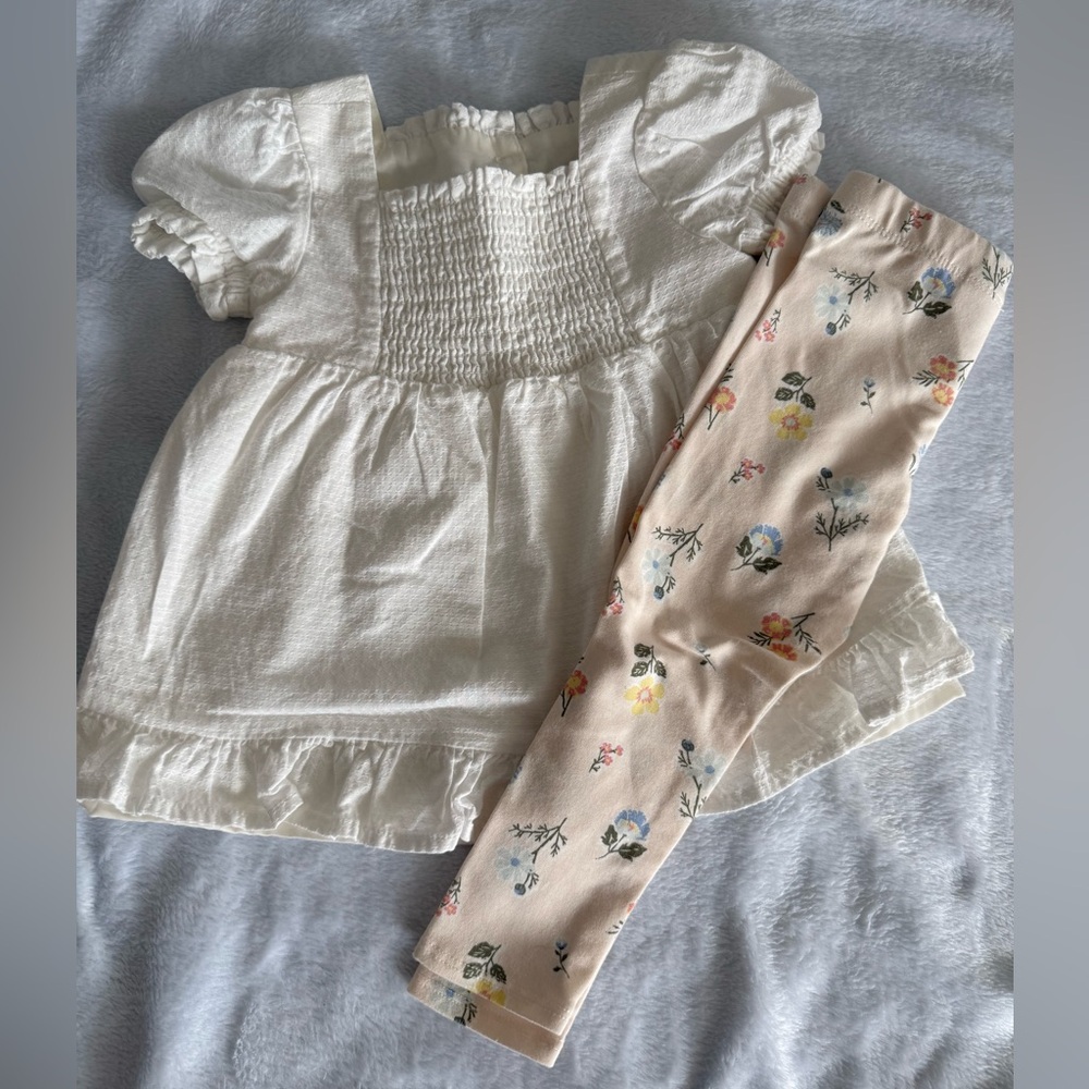 Rachel Zoe 12M dress shirt with matching pants